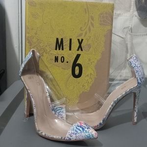 NIB Mix No. 6 Multi Color Heels